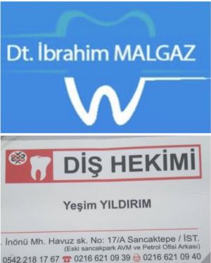  Diş hekimi İbrahim malgaz